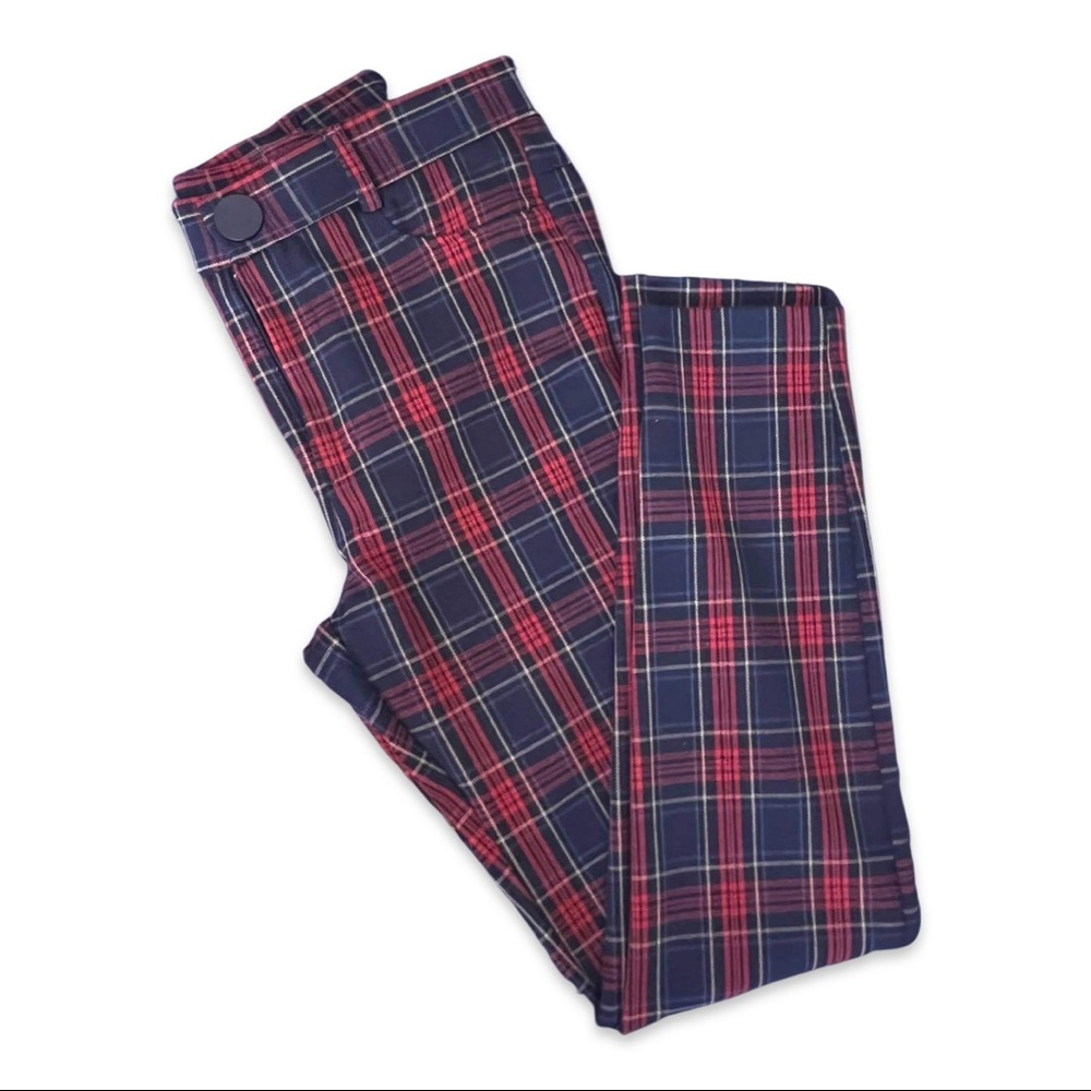 ZARA Plaid cigarette pants